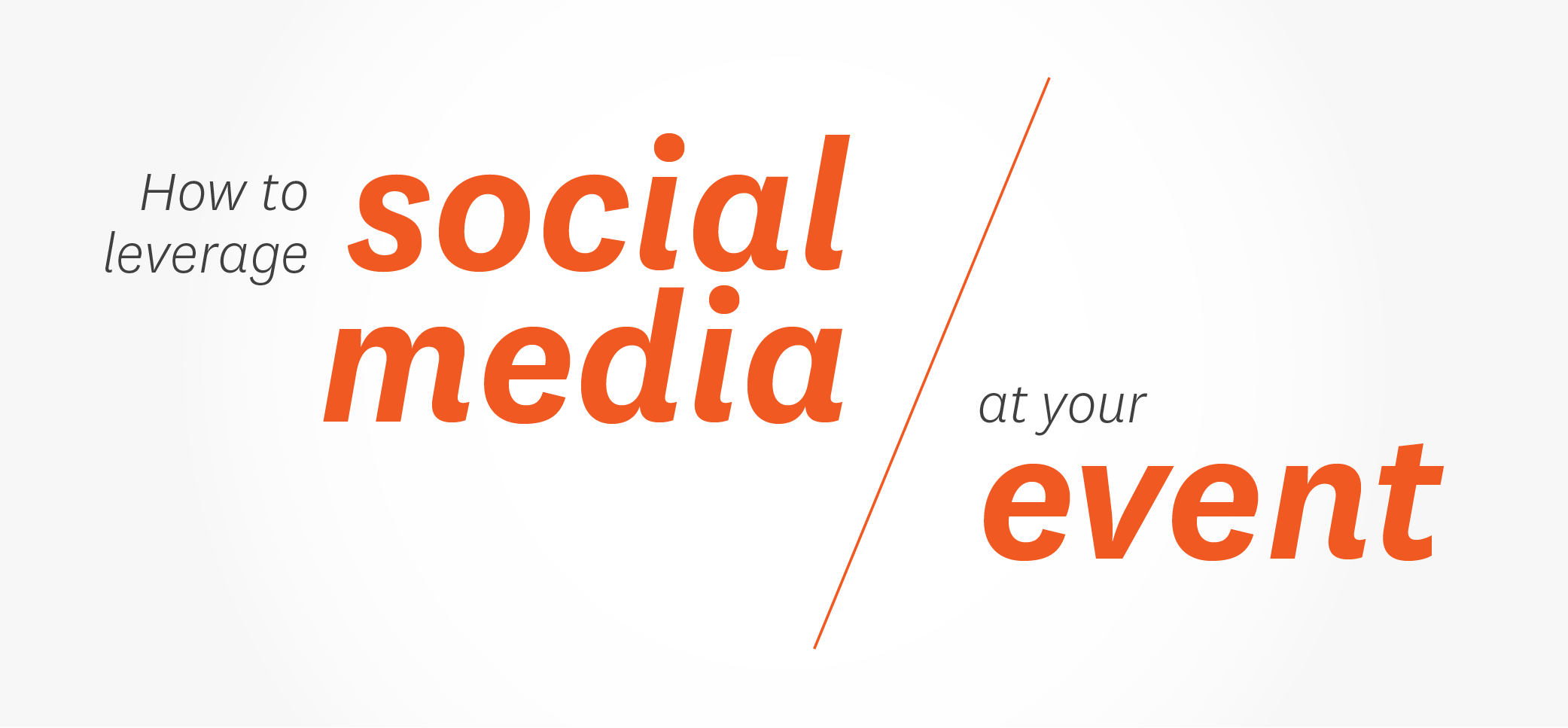 How to leverage social media event marketing at my conference